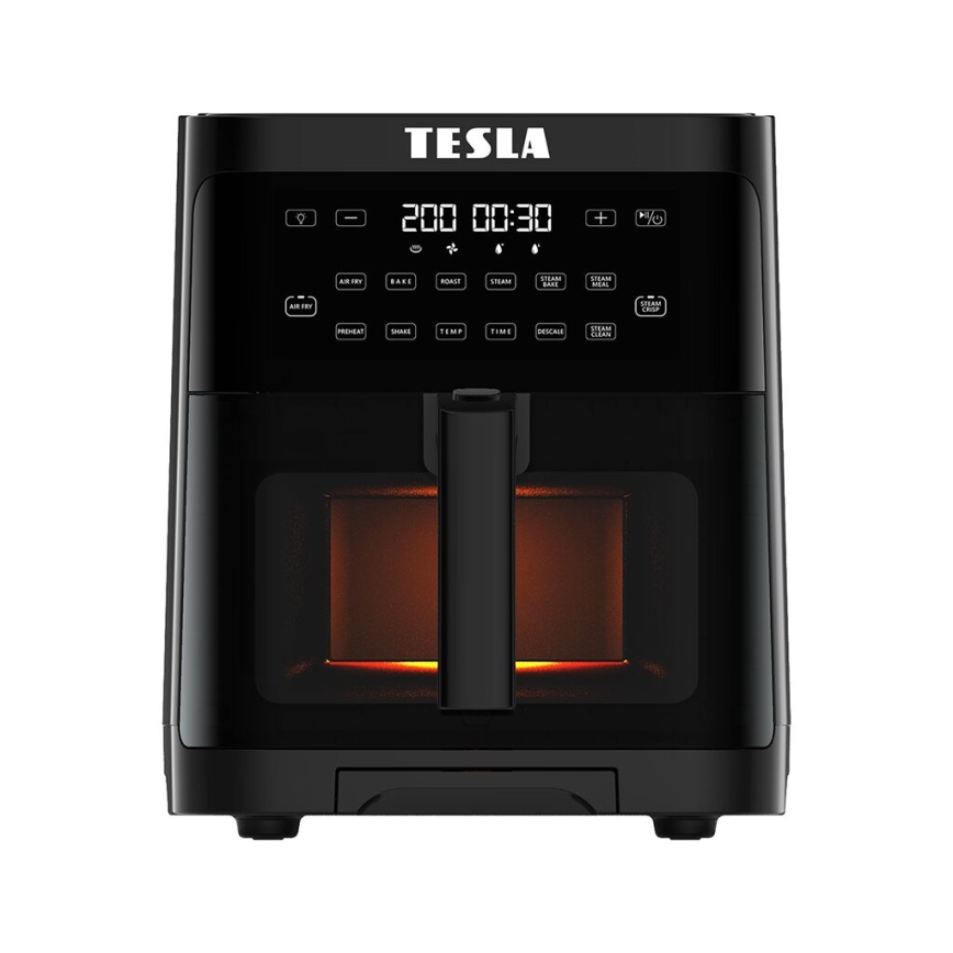 TESLA Electronics AirCook - Multifunktionel airfryer m. dampfunktion 5 l 1500W/230V