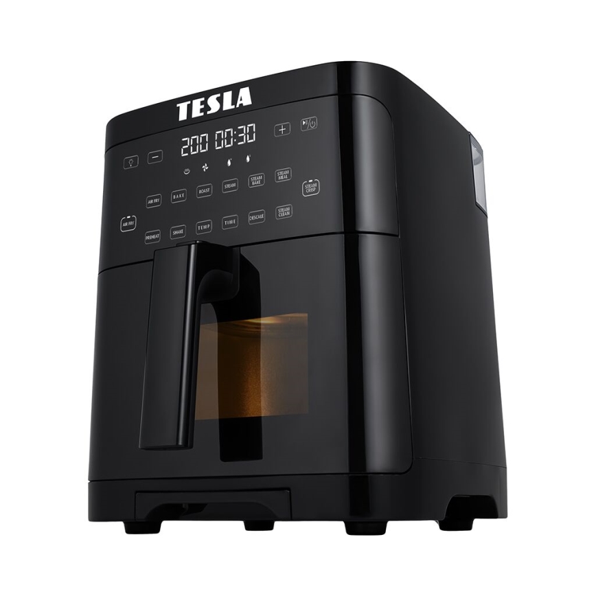 TESLA Electronics AirCook - Multifunktionel airfryer m. dampfunktion 5 l 1500W/230V