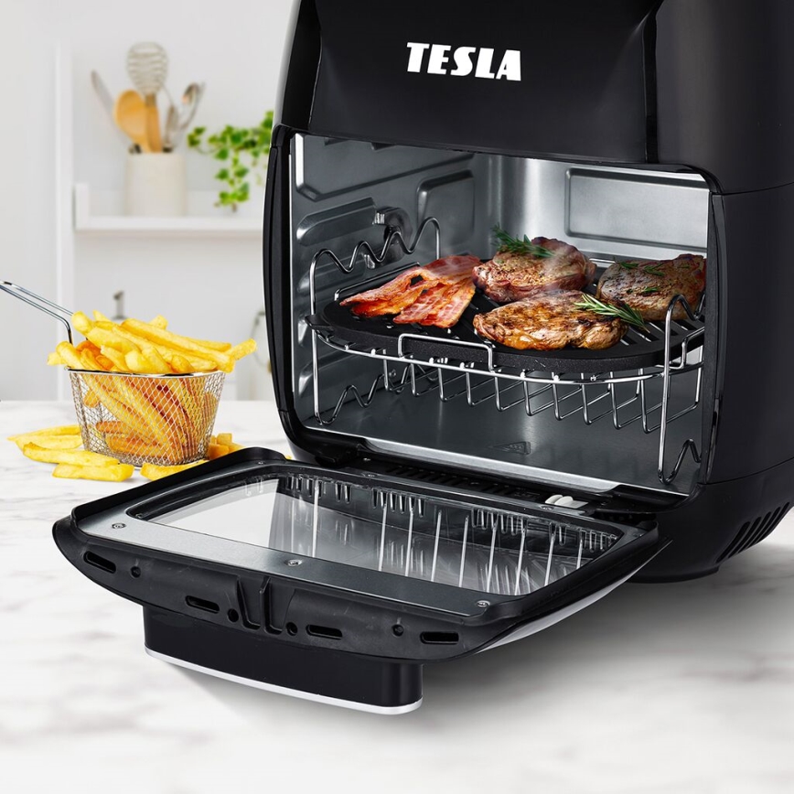 TESLA Electronics AirCook - Multifunktionel digital airfryer 11 l 2000W/230V