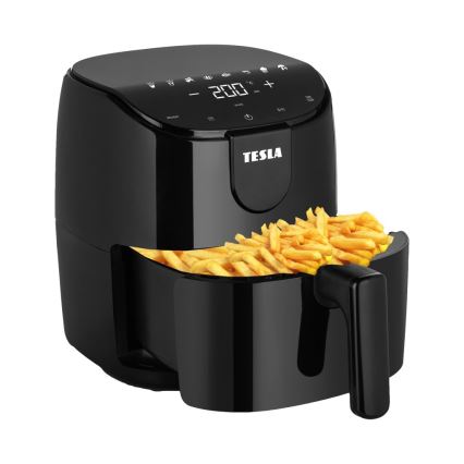 TESLA Electronics AirCook - Multifunktionel digital airfryer 4 l 1500W/230V