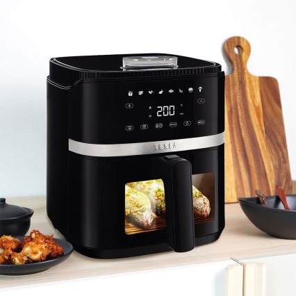 TESLA Electronics AirCook - Multifunktionel digital airfryer 5 l 1500W/230V