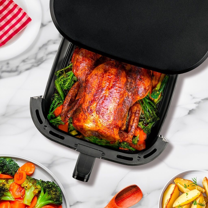 TESLA Electronics AirCook - Multifunktionel digital airfryer 7 l 1600W/230V