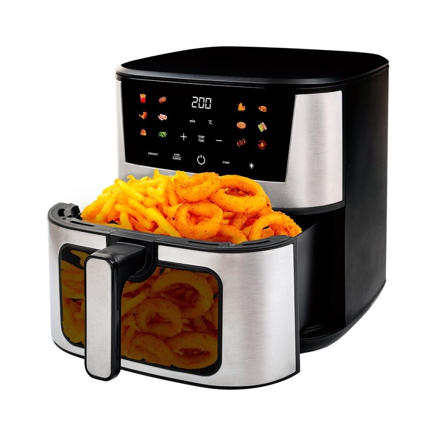 TESLA Electronics AirCook - Multifunktionel digital airfryer 7 l 1600W/230V