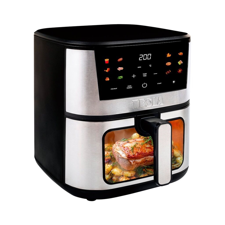 TESLA Electronics AirCook - Multifunktionel digital airfryer 7 l 1600W/230V