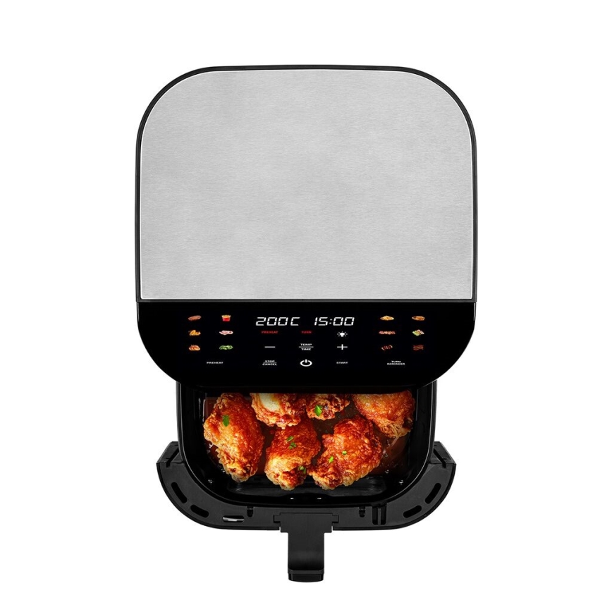 TESLA Electronics AirCook - Smart multifunktionel digital airfryer 9 l 1700W/230V Wi-Fi
