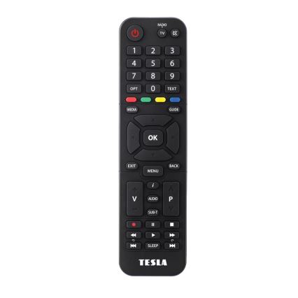 TESLA Electronics - DVB-T2 H.265 (HEVC) modtager 12V + fjernbetjening