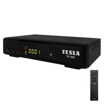 TESLA Electronics - DVB-T2 H.265 (HEVC) modtager, HDMI-CEC + fjernbetjening