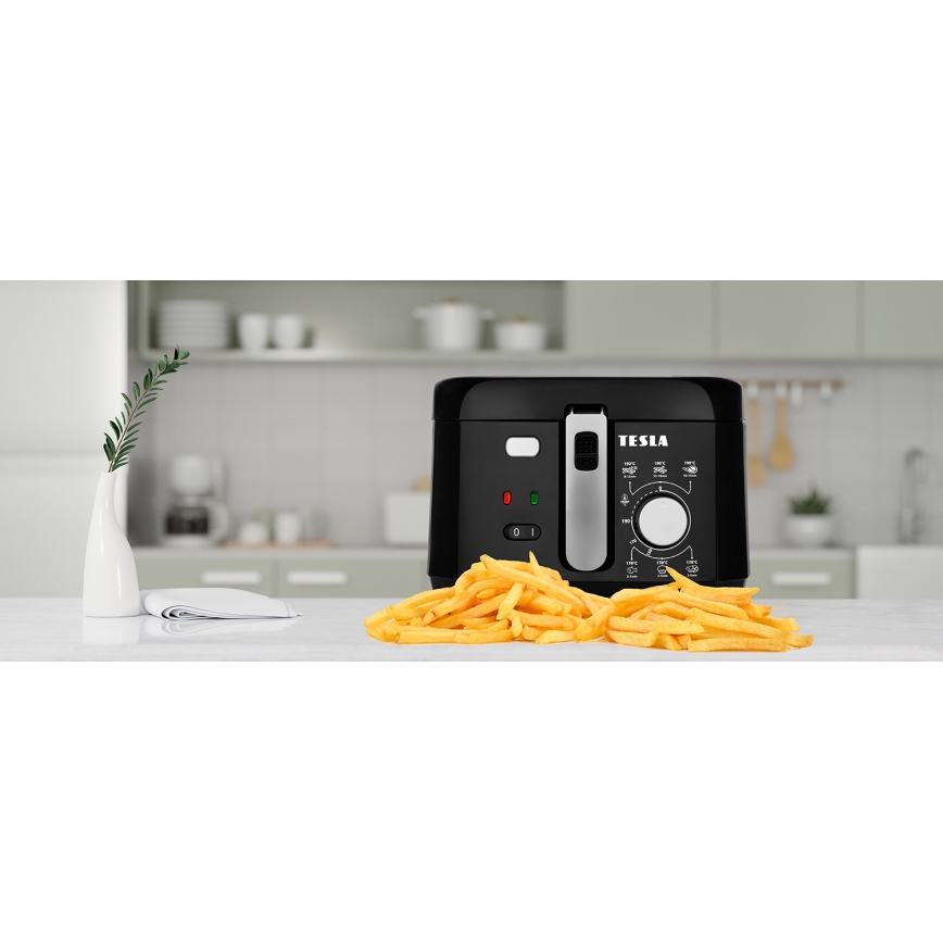 TESLA Electronics EasyCook - Frituregryde 2,5 l 1800W/230V