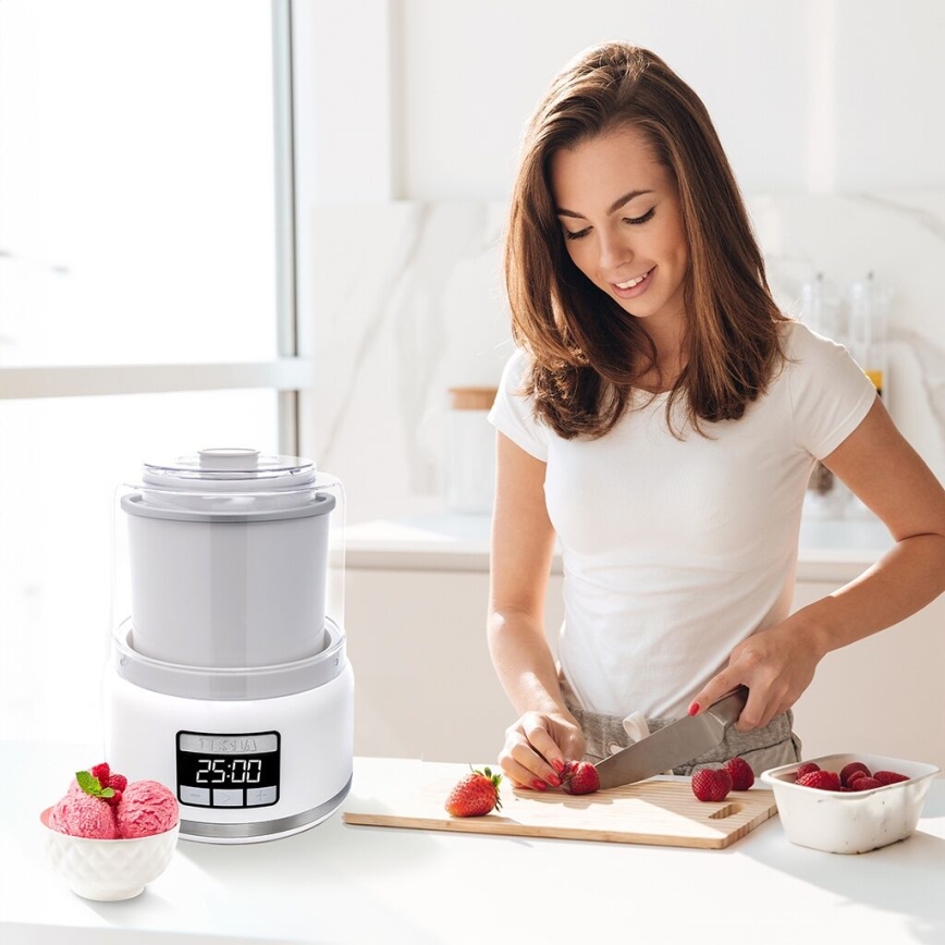 TESLA Electronics Gelato - Maskine til hjemmelavet is 30W/230V