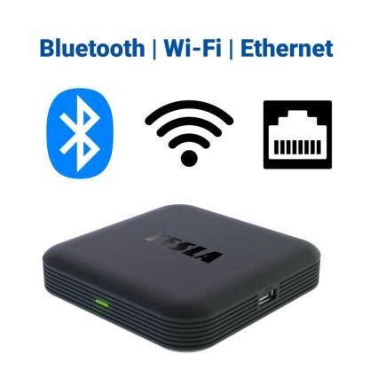 TESLA Electronics MediaBox - UHD multimedieafspiller multimedieafspiller Wi-Fi + fjernbetjening