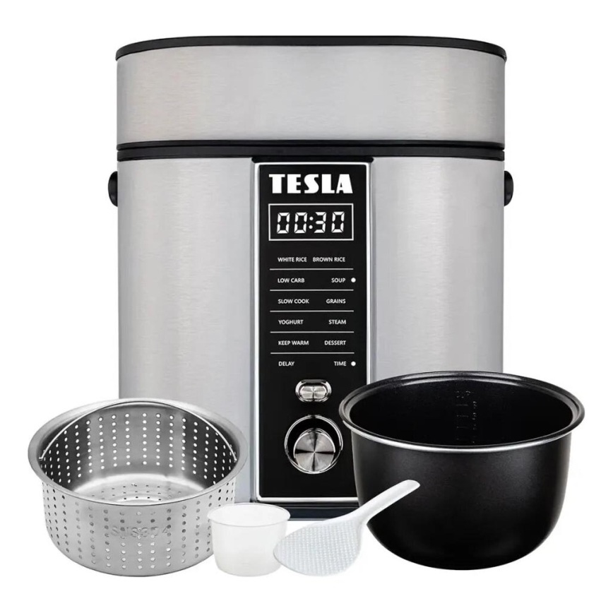 TESLA Electronics MultiCook - Multifunktionel riskoger 2,1 l 400W/230V