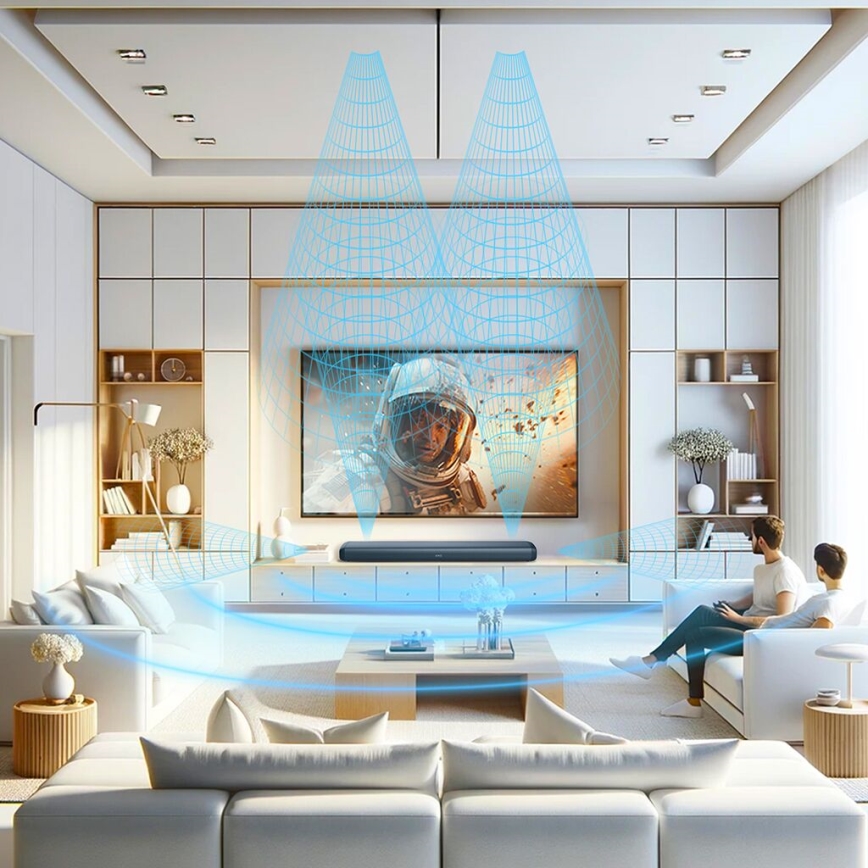 TESLA Electronics PrimeSound - Dolby Atmos soundbar 2.1 230W/230V + fjernbetjening