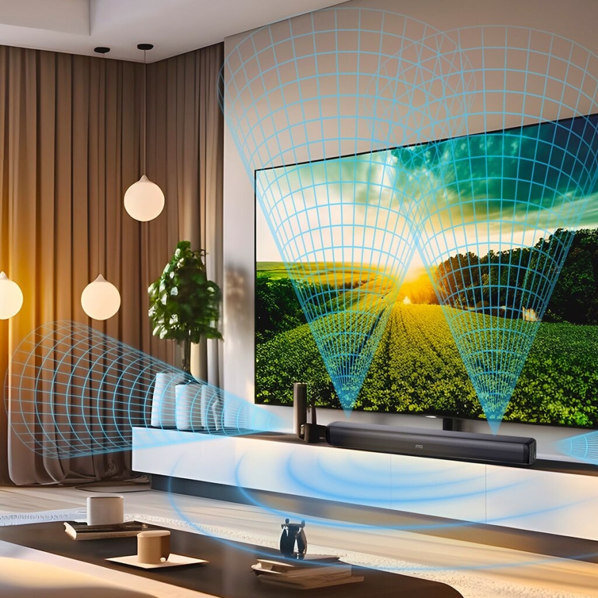 TESLA Electronics PrimeSound - Dolby Atmos soundbar 2.1 230W/230V + fjernbetjening