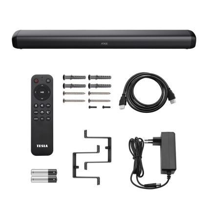 TESLA Electronics PrimeSound - Dolby Atmos soundbar 2.1 230W/230V + fjernbetjening