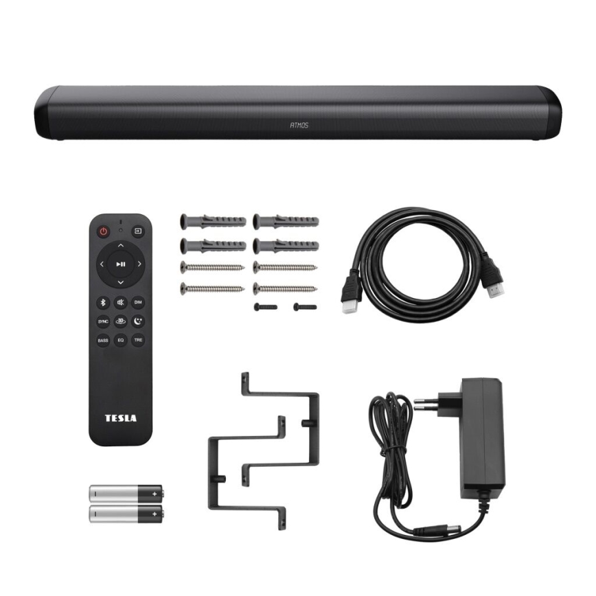 TESLA Electronics PrimeSound - Dolby Atmos soundbar 2.1 230W/230V + fjernbetjening
