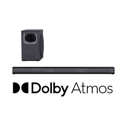 TESLA Electronics PrimeSound - Dolby Atmos soundbar 2.1 250W/230V + fjernbetjening