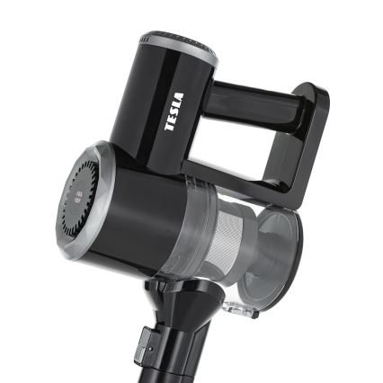 TESLA Electronics PureStar - 2-i-1 håndholdt stavstøvsuger 150W/2200 mAh 22,2V sort