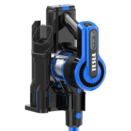 TESLA Electronics PureStar - Ledningsfri støvsuger 3-i-1 300W/2200 mAh sort/blå
