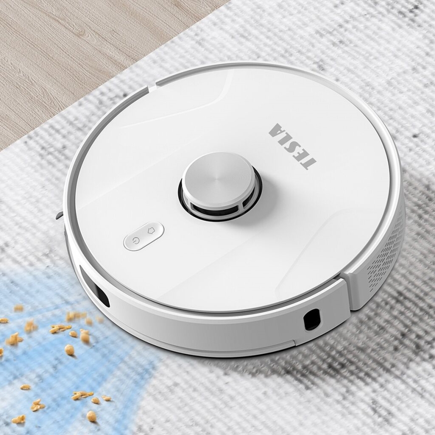 TESLA Electronics RoboStar - Smart robotstøvsuger 02.01.2001 2600 mAh Wi-Fi hvid