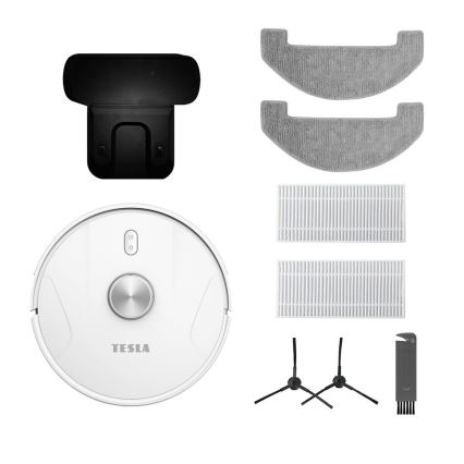 TESLA Electronics RoboStar - Smart robotstøvsuger 02.01.2001 2600 mAh Wi-Fi hvid