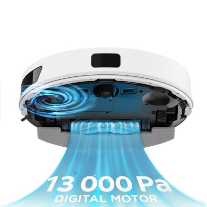 TESLA Electronics RoboStar - Smart robotstøvsuger 2-i-1 3200 mAh Wi-Fi hvid