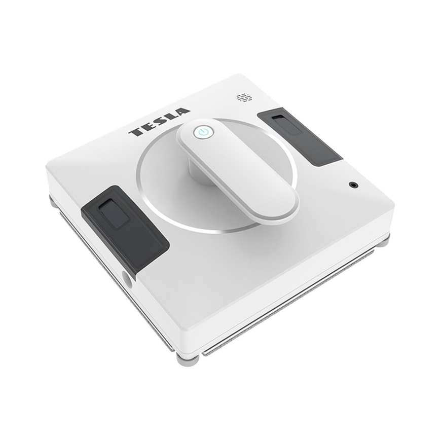 TESLA Electronics RoboStar - Smart vinduespudser m. dobbelt vandspray 72W/230V/500 mAh Wi-Fi + fjernbetjening