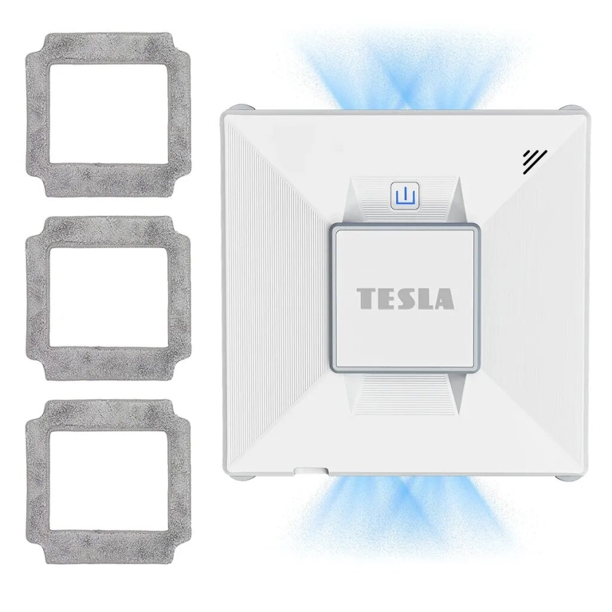 TESLA Electronics RoboStar - Smart vinduesvasker med spray 72W/230V/650 mAh Wi-Fi + fjernbetjening