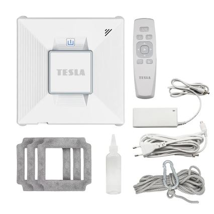 TESLA Electronics RoboStar - Smart vinduesvasker med spray 72W/230V/650 mAh Wi-Fi + fjernbetjening