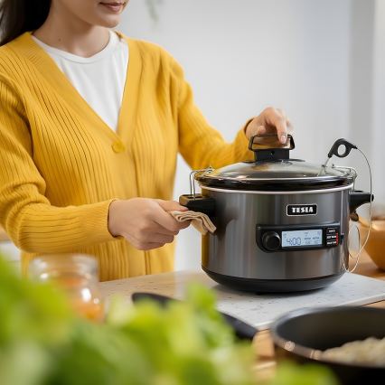TESLA Electronics SlowCook - Slowcooker 5,6 l 290W/230V