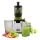 TESLA Electronics SlowJuicer Deluxe - Juicer m. lav hastighed 250W/230V rustfri/sort