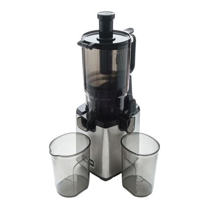 TESLA Electronics SlowJuicer Deluxe - Juicer m. lav hastighed 250W/230V rustfri/sort