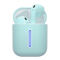 TESLA Electronics - Trådløse hovedtelefoner 300 mAh + 2x 25 mAh IPX4 turkis