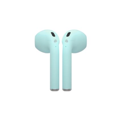 TESLA Electronics - Trådløse hovedtelefoner 300 mAh + 2x 25 mAh IPX4 turkis