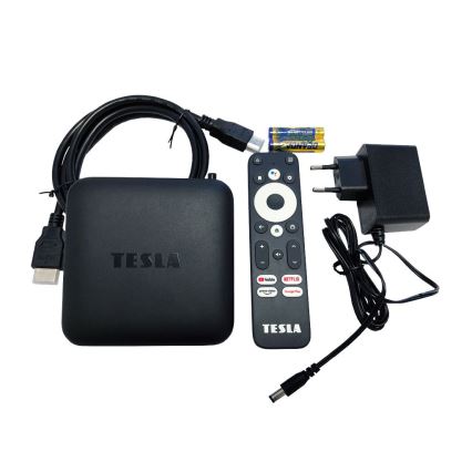 TESLA Electronics - UHD multimedieafspiller Wi-Fi 2xAAA