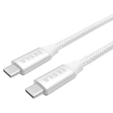 TESLA Electronics - USB-kabel USB-C 3.2 connector Power Delivery 1 m 100W hvid