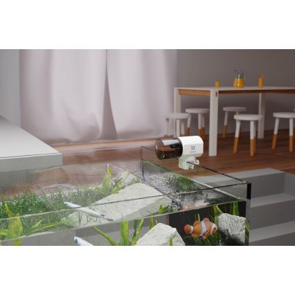TESLA Smart - Automatisk smart-foderautomat til fisk 200 ml 5V Wi-Fi