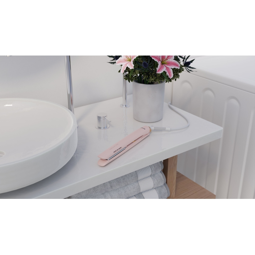 TESLA Smart - Glattejern med LED-lys display 48W/230V