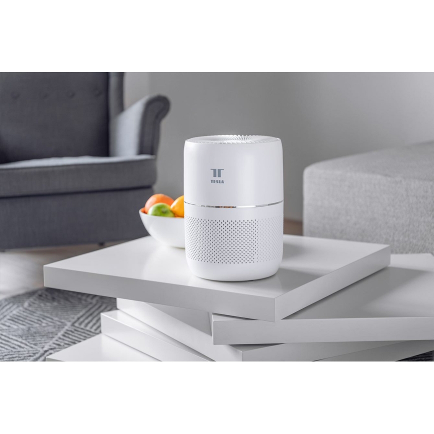 TESLA Smart - Intelligent mini luftrenser 30W/230V Wi-Fi
