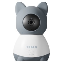 Tesla - Smart-kamera 360 Baby Full HD 1080p 5V Wi-Fi grå