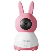 Tesla - Smart-kamera 360 Baby Full HD 1080p 5V Wi-Fi pink