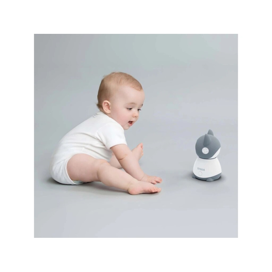 TESLA Smart - Smart babyalarm genopladelig Wi-Fi