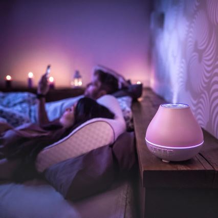 TESLA Smart - Smart LED aroma-diffuser med lys LED/10W/24V Wi-Fi