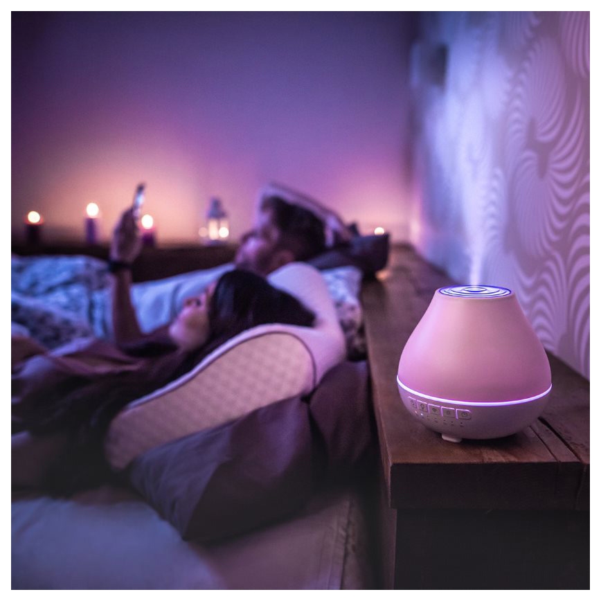 TESLA Smart - Smart LED aroma-diffuser med lys LED/10W/24V Wi-Fi