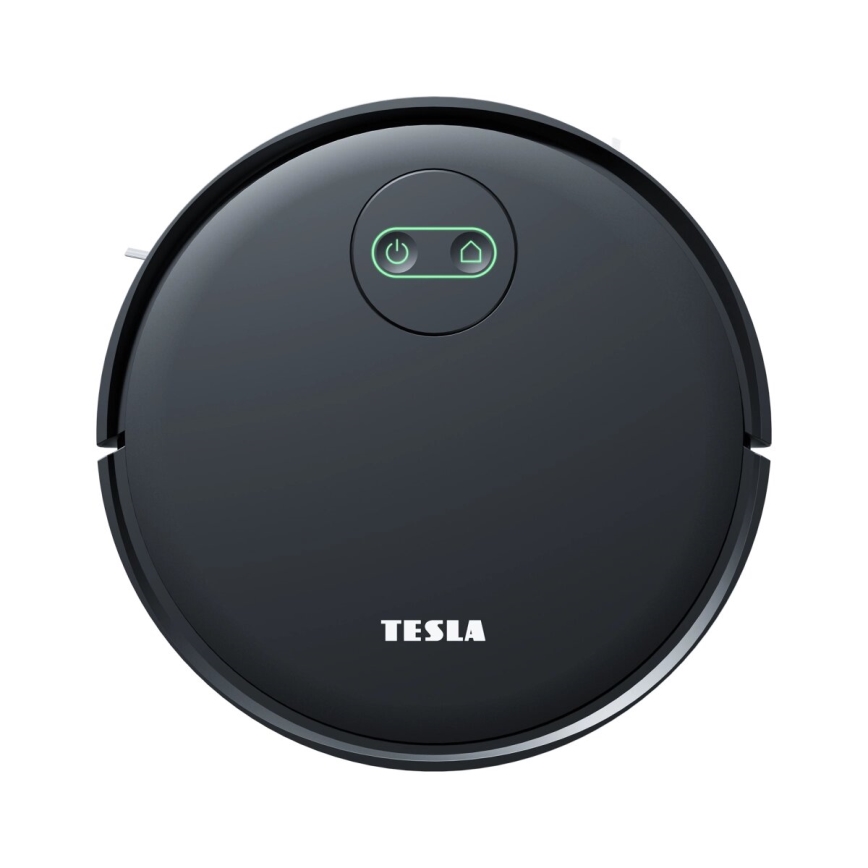 TESLA Smart - Smart robotstøvsuger 02.01.2001 2000 mAh Wi-Fi sort + fjernbetjening