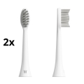 TESLA Smart - SÆT 2x Tandbørstehoved til sonisk tandbørste TS200 hvid