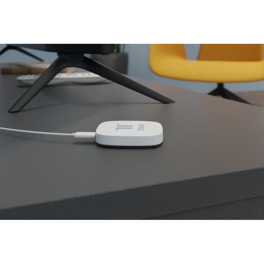 TESLA Smart - SÆT med 3x trådløse termostathoveder 2xAA + smart Zigbee Wi-Fi hub gateway