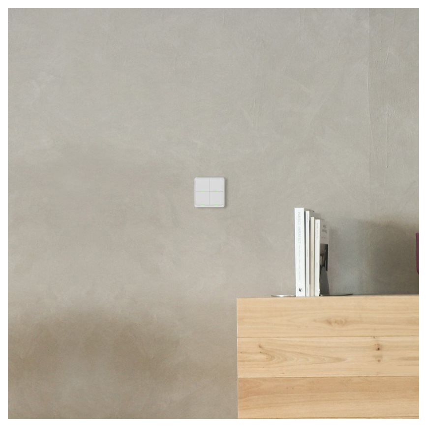 TESLA Smart - Trådløs smart-kontakt 4P 1xCR2430 ZigBee