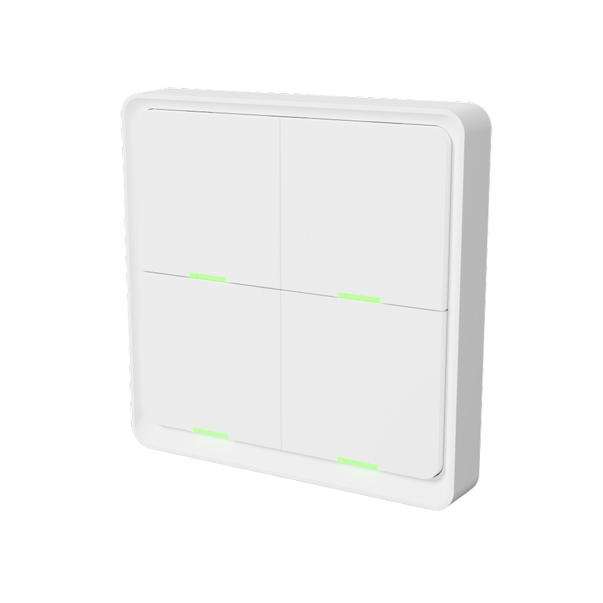 TESLA Smart - Trådløs smart-kontakt 4P 1xCR2430 ZigBee