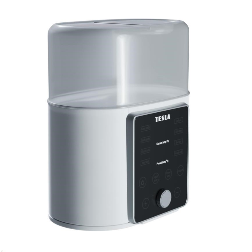 TESLA Smart - Varmer og sterilisator til flasker og babymad 200W/230V