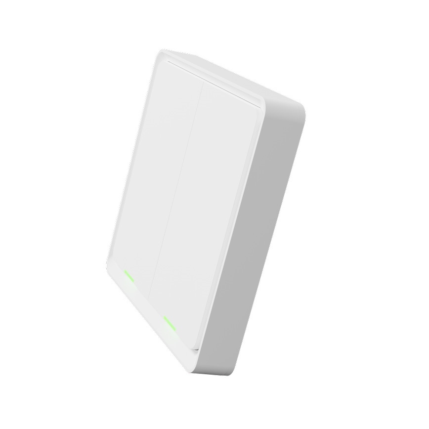Tesla -Trådløs smart afbryder 2P 1xCR2430 ZigBee